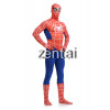 Superhero Spider-Man Spiderman Full Body Red and Blue Cosplay Zentai Suit